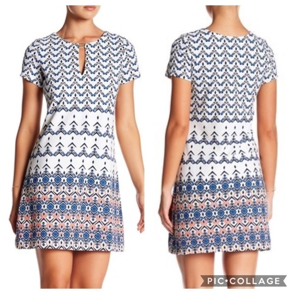Jessica Simpson Fit and Flare Dress Sz 4 Women’s - Picture 1 of 8
